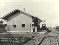 Woodman Dinky Railroad Depot
